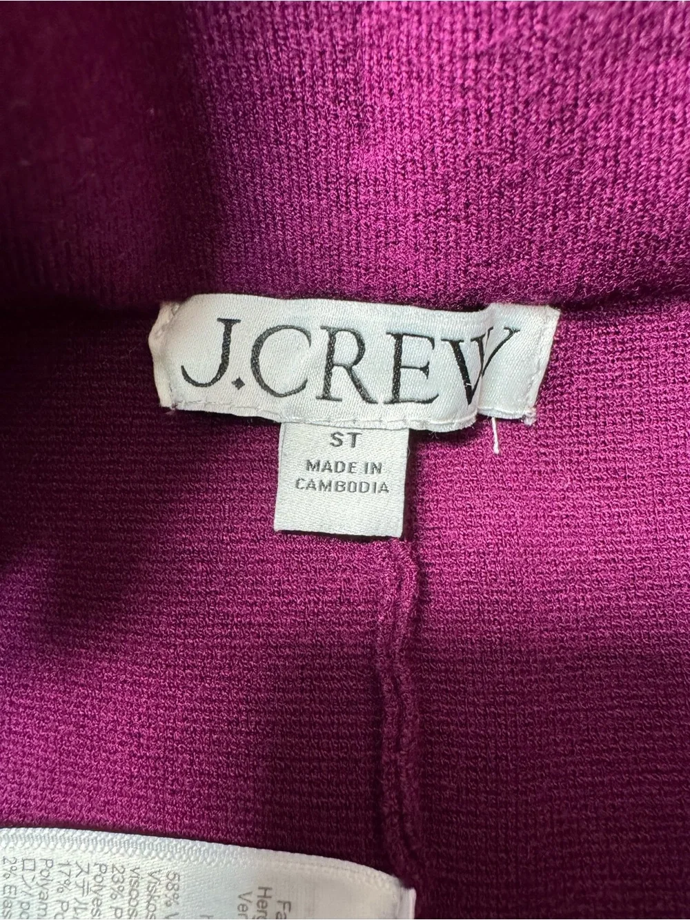 J. Crew Delaney Kickout Knit Sweater Pants Women Small Tall Preppy Winter Flare